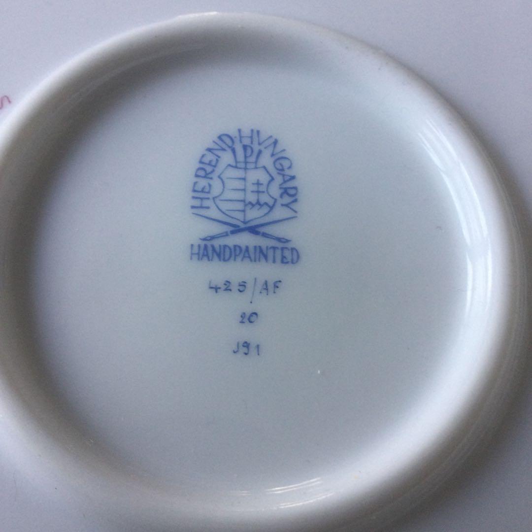 HEREND HVNGARY ヘレンド 皿　大１　小５　保管品