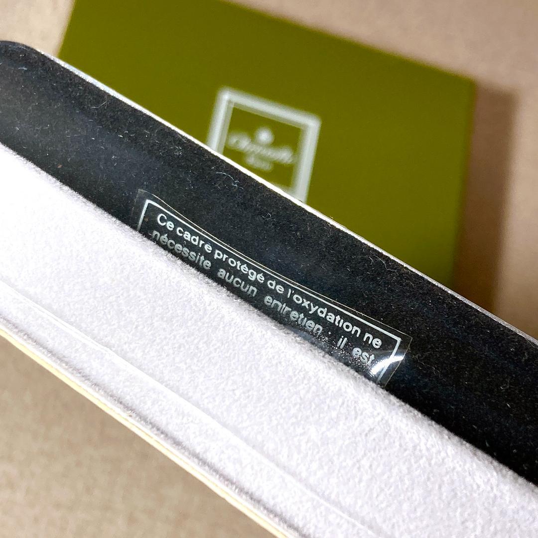 クリストフル ヴィンテージ デスク時計 置き時計 保管品 SwissMADE