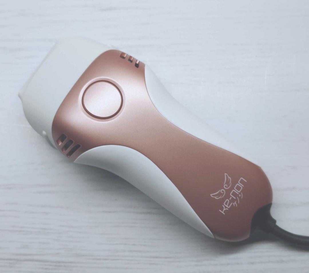 【ほぼ未使用/付属品完備】脱毛器 ケノン Ver 8.4 ピンクゴールド