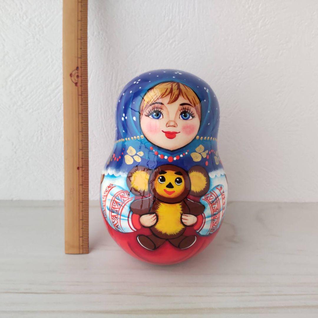 新品　ロシア　サンクトペテルブルグ産　マトリョーシカ 起き上がりこぼし