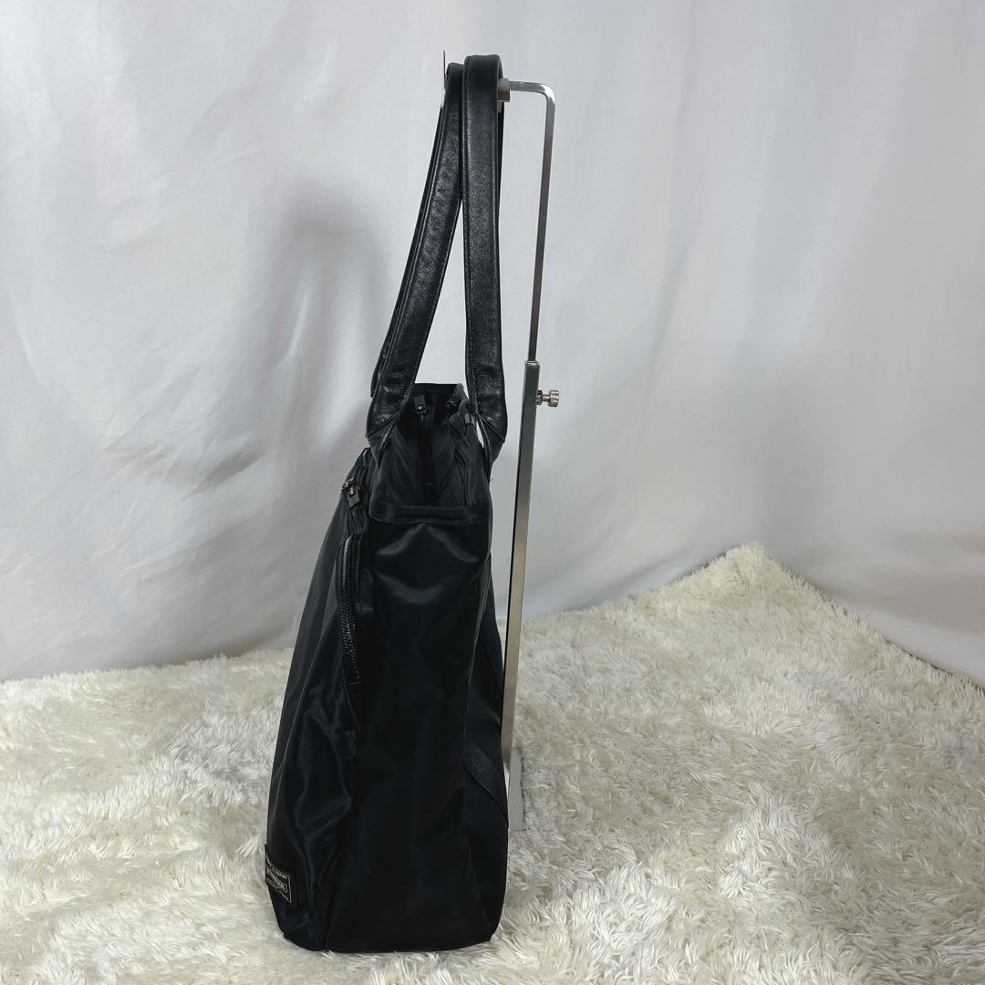 PORTER　TIME　トートバック　BLACK 黒　ポーター　通勤　ビジネス