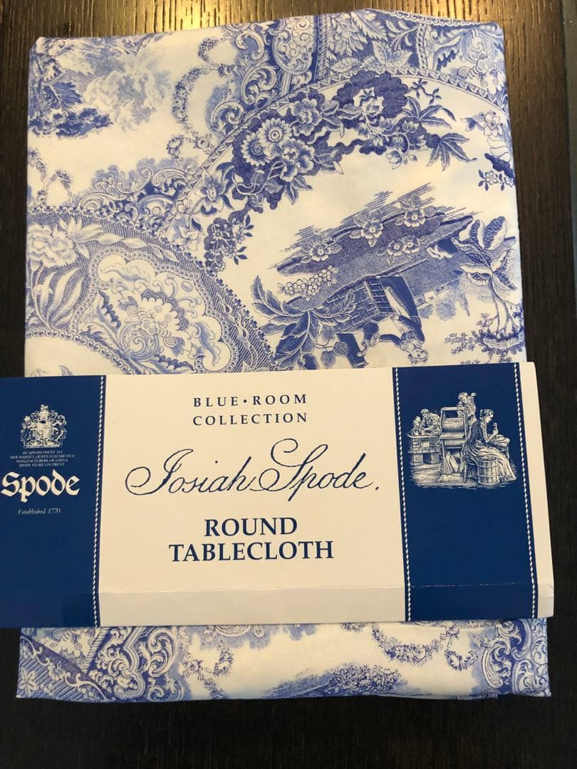 Spode Blue Room Collection ラウンドテーブルクロス