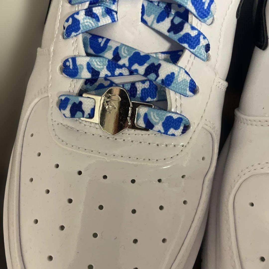 BAPE STA ホワイト/ブラック スニーカー