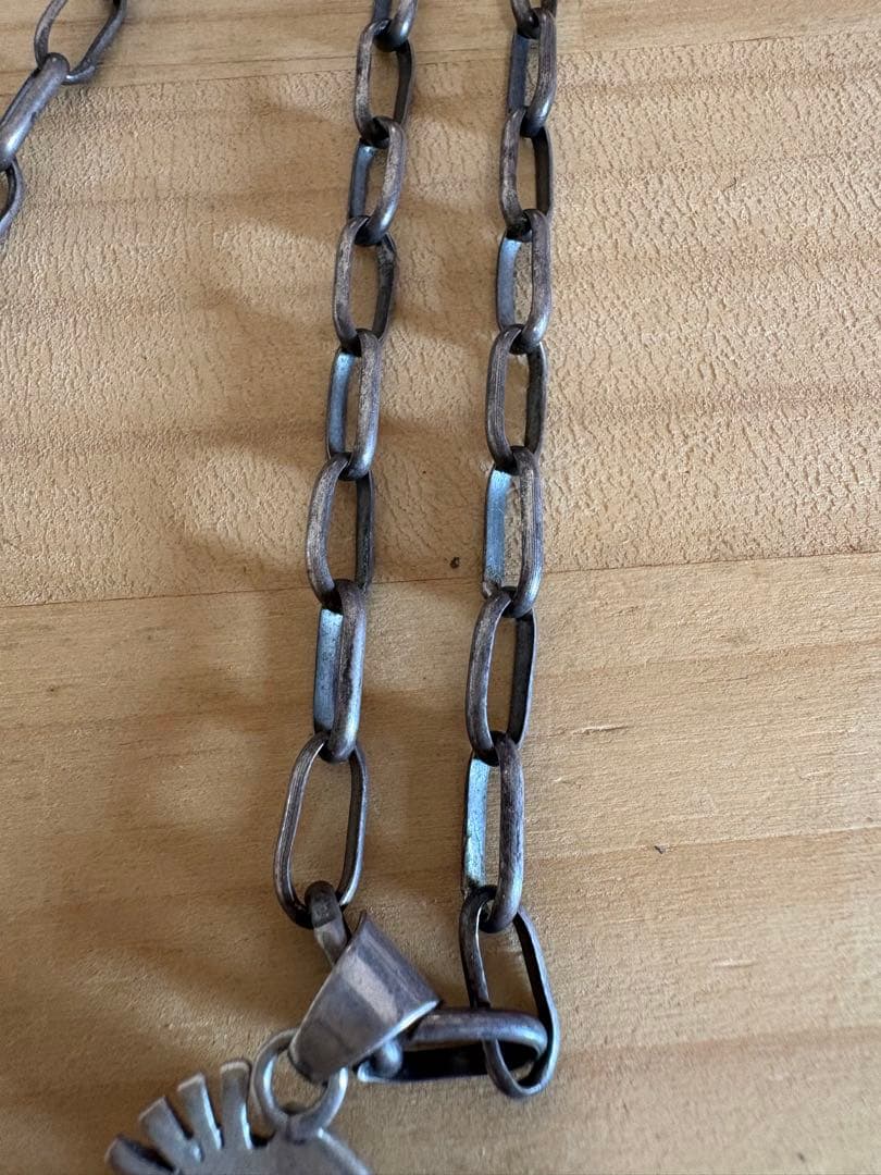 ナバホ族　ネックレス　シルバー925 55cm