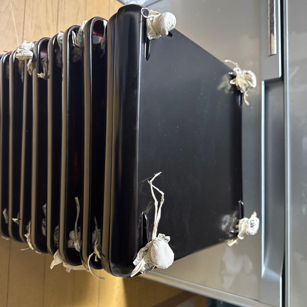 輪島塗会席膳足付き台（10膳）