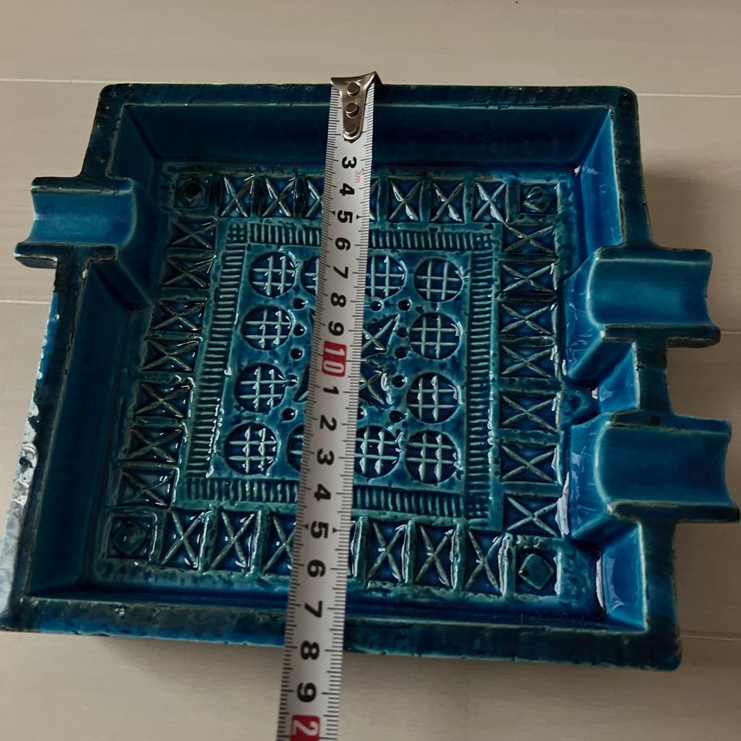 イタリア製　FLAVIA 灰皿 アシュトレイ ビトッシ　リミニブルー　フラビア