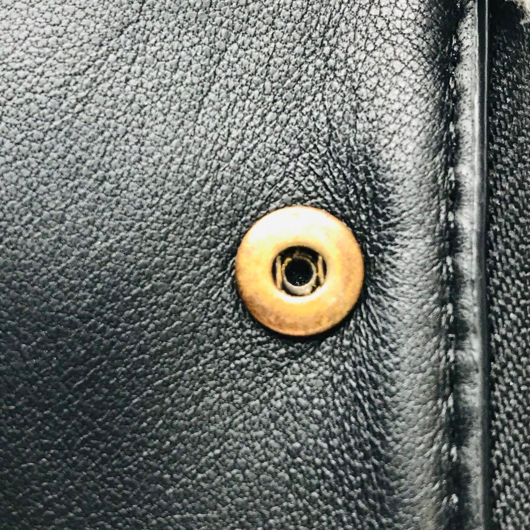 極美品✨DIESEL 二つ折り財布 ラムレザー エンボス コンパクトウォレット