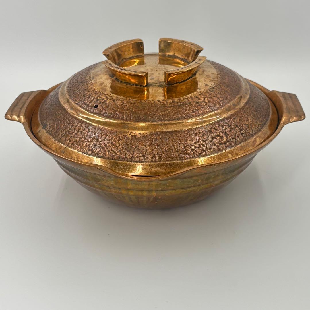 平井鋳造所　砲金鍋　水炊き鍋　26cm 希少品