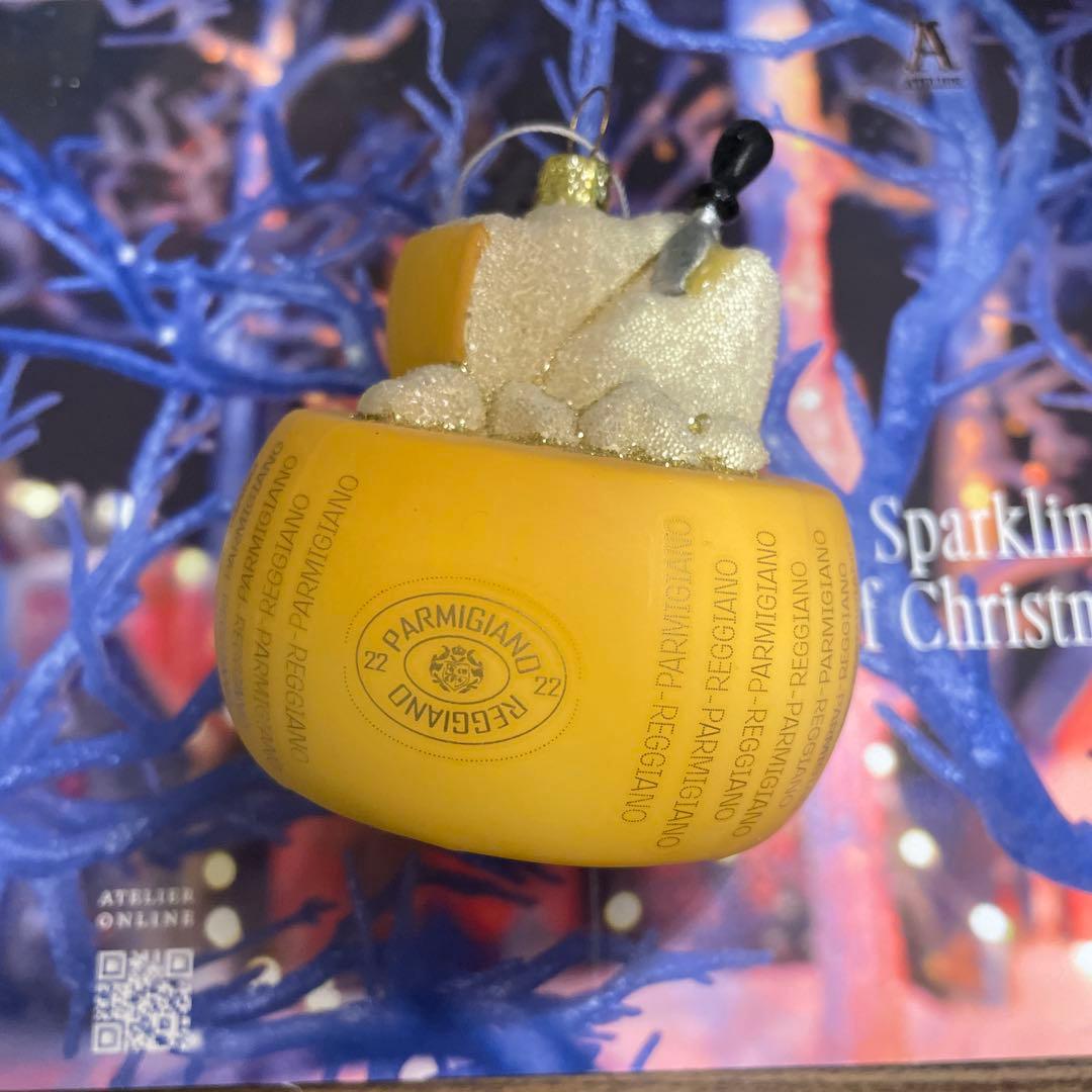 アスティエ・ド・ヴィラット　クリスマスオーナメント　パルミジャーノレッジャーノ