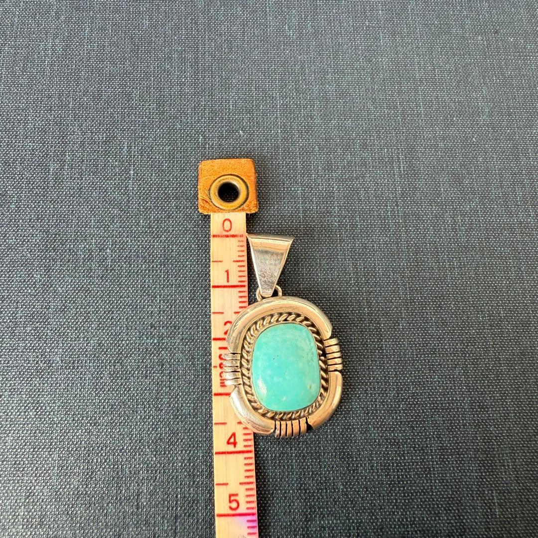 Navajo ナバホ族 インディアンジュエリー　ターコイズ　ペンダントトップ