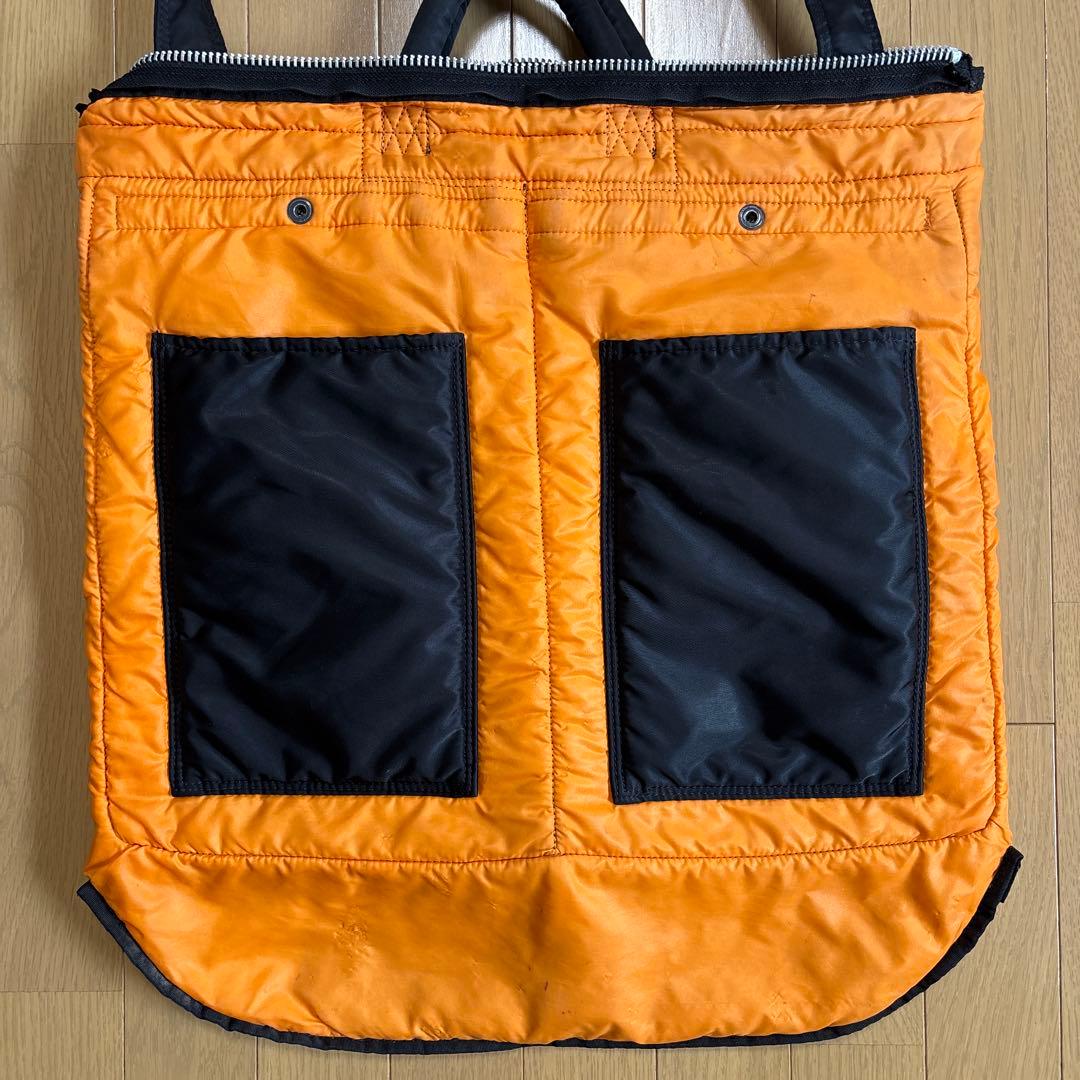 ポーター ヘルメットバッグ タンカー 黒 旧式 廃番