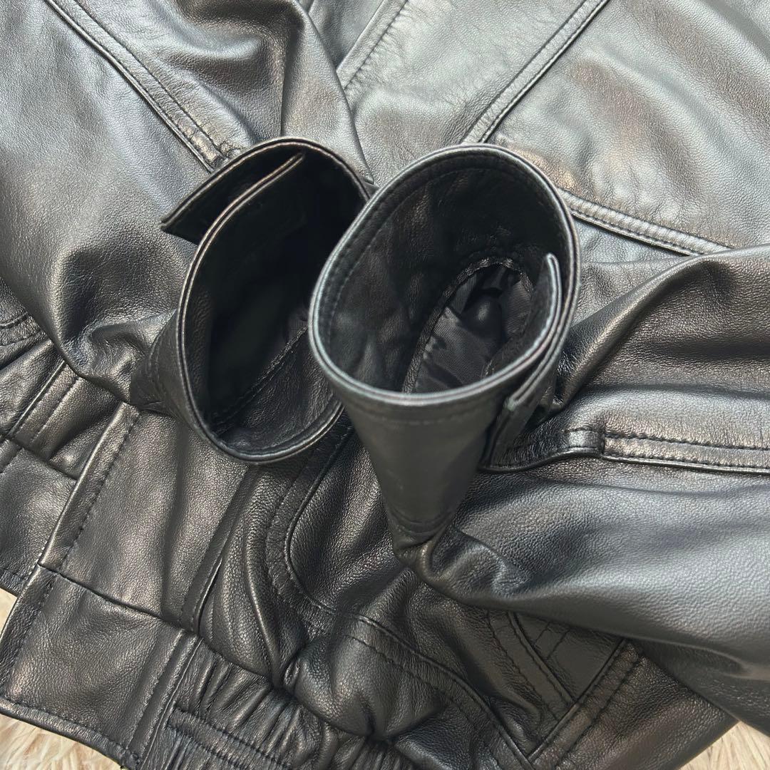 ohotoro A2 lambskin jacket レザージャケットラムスキン