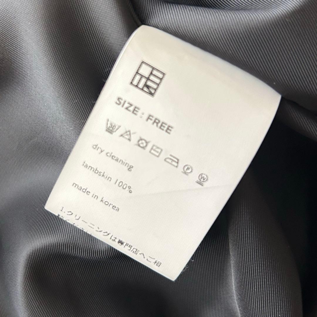 ohotoro A2 lambskin jacket レザージャケットラムスキン
