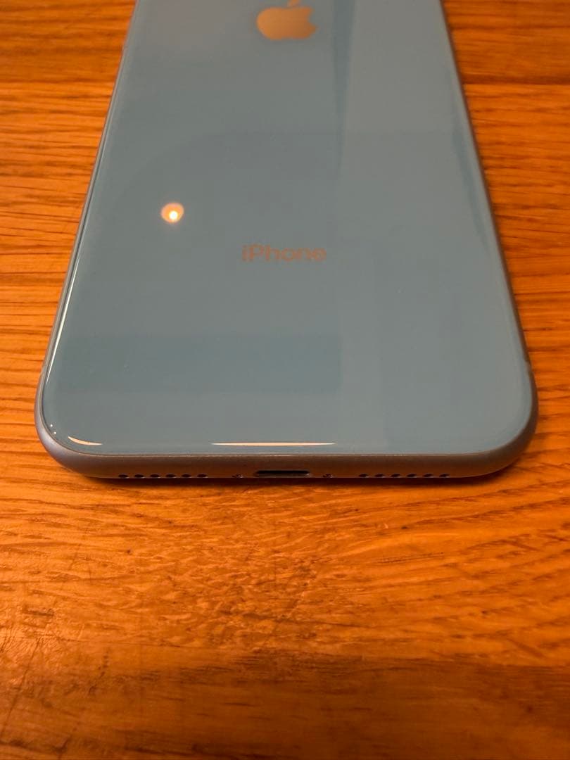iPhone XR 64GB ブルー 箱付き 美品　【値下げ】
