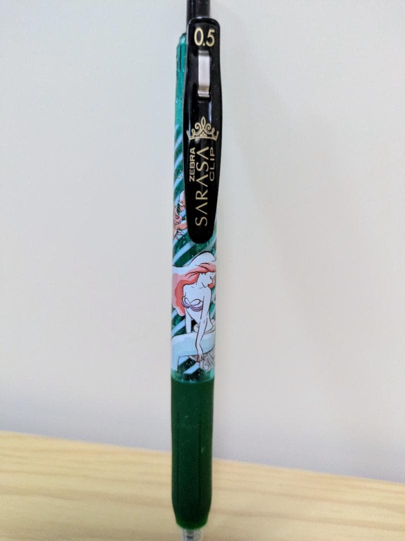 ゼブラ サラサクリップ Disney プリンセス 3本セット