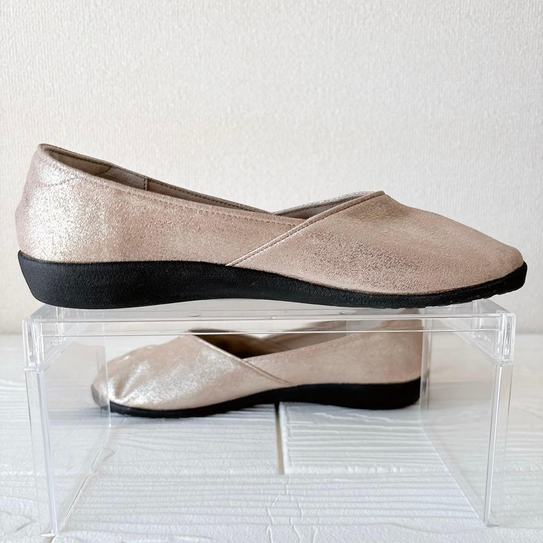 試着のみ✨タビリラ マリー マルゴ 足袋 フラットシューズ パンプス 23.5