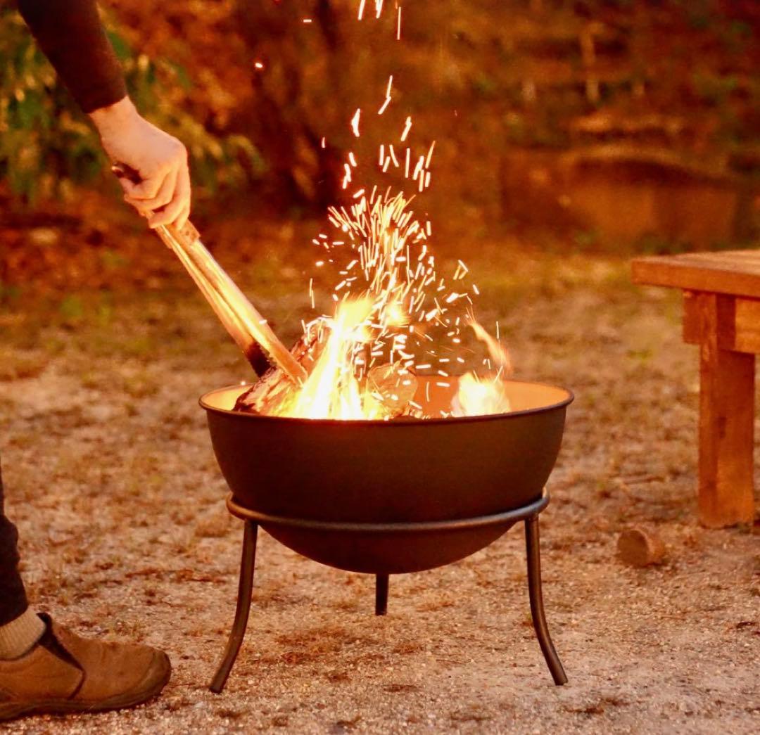 新品 アウトレット 焚き火台 ファイヤーピット ボウル型 BOWL 46cm