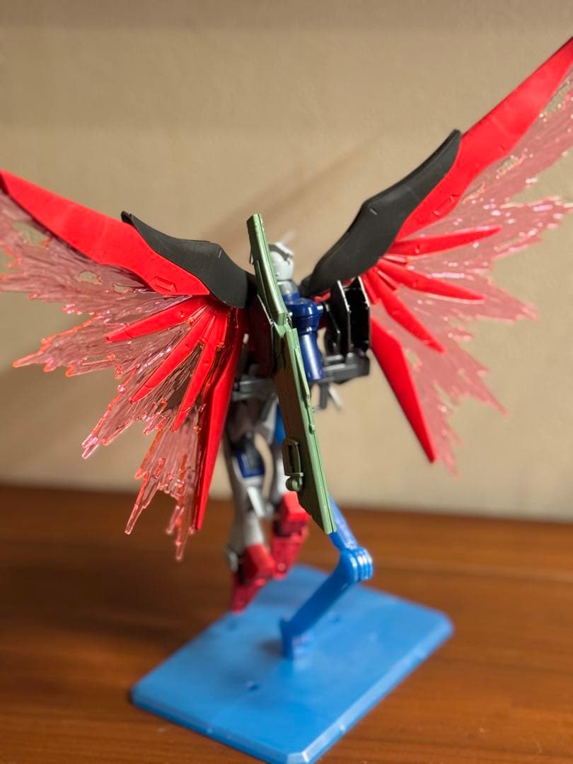 HG デスティニーガンダムSpec-2+ゼウスシルエット組立済み
