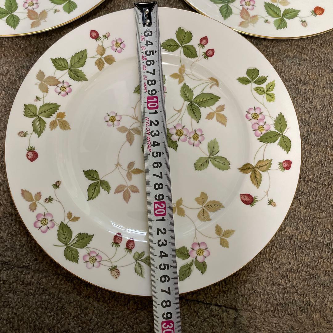  ワイルドストロベリー 皿 27.5cm3枚セット