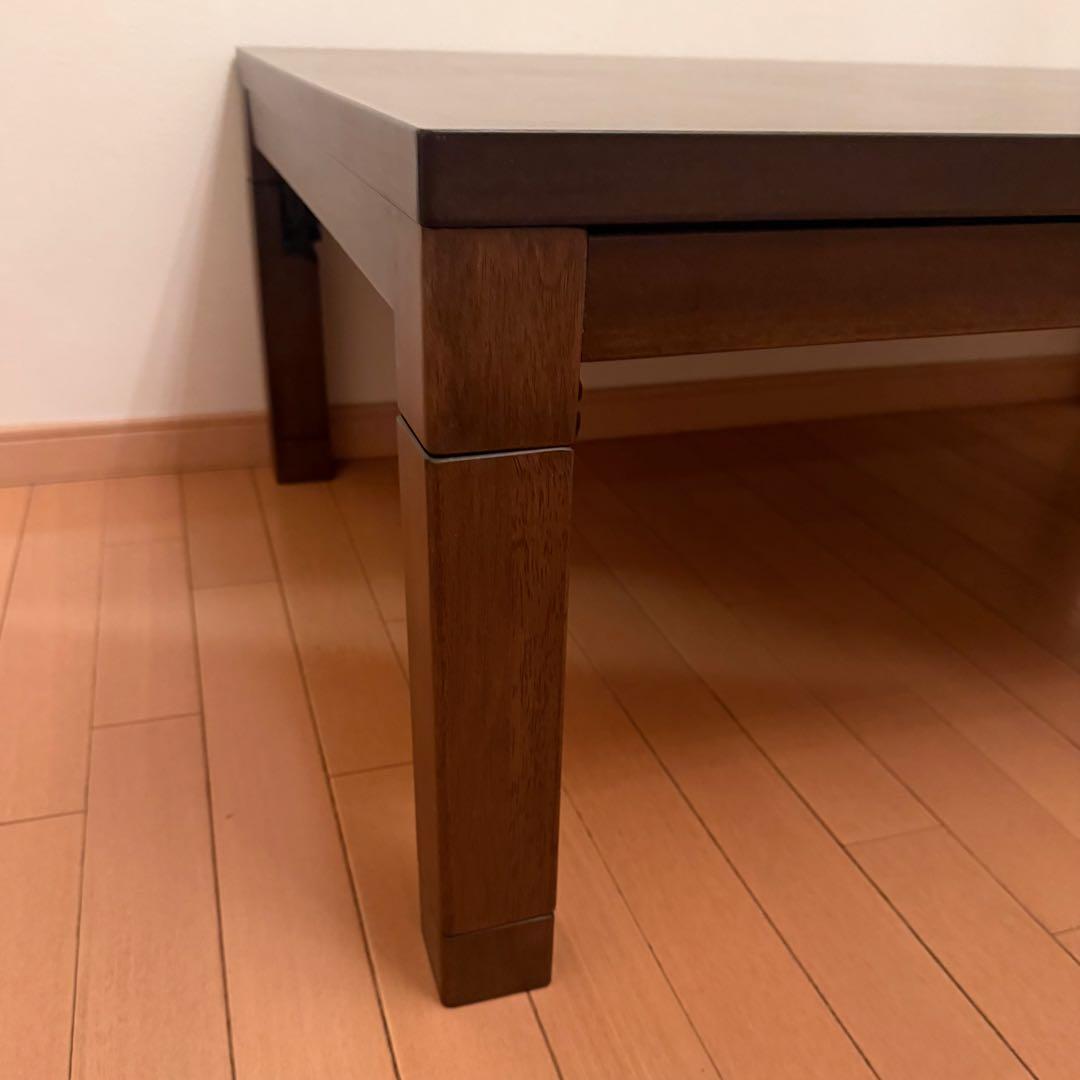 【訳あり】家具調こたつ 折りたたみ 120サイズ (株)協立工芸