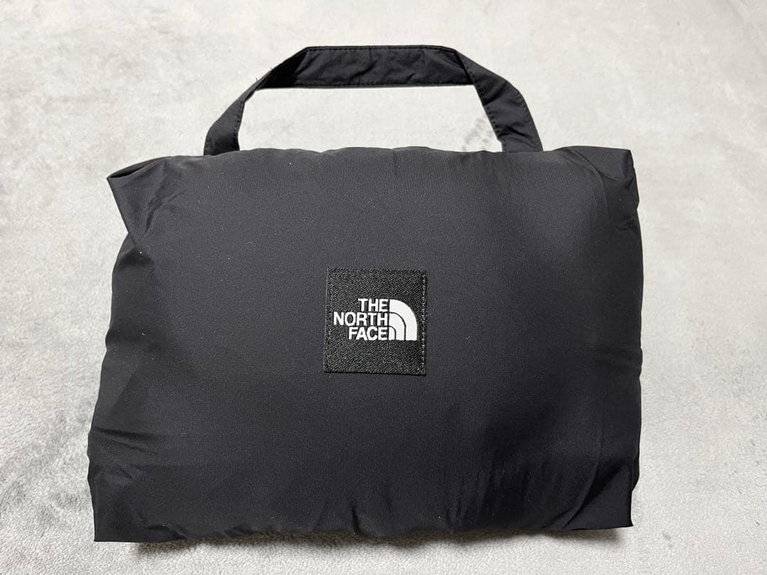 【美品】ノースフェイス シェルブランケット 黒 抱っこ紐 防寒ケープ