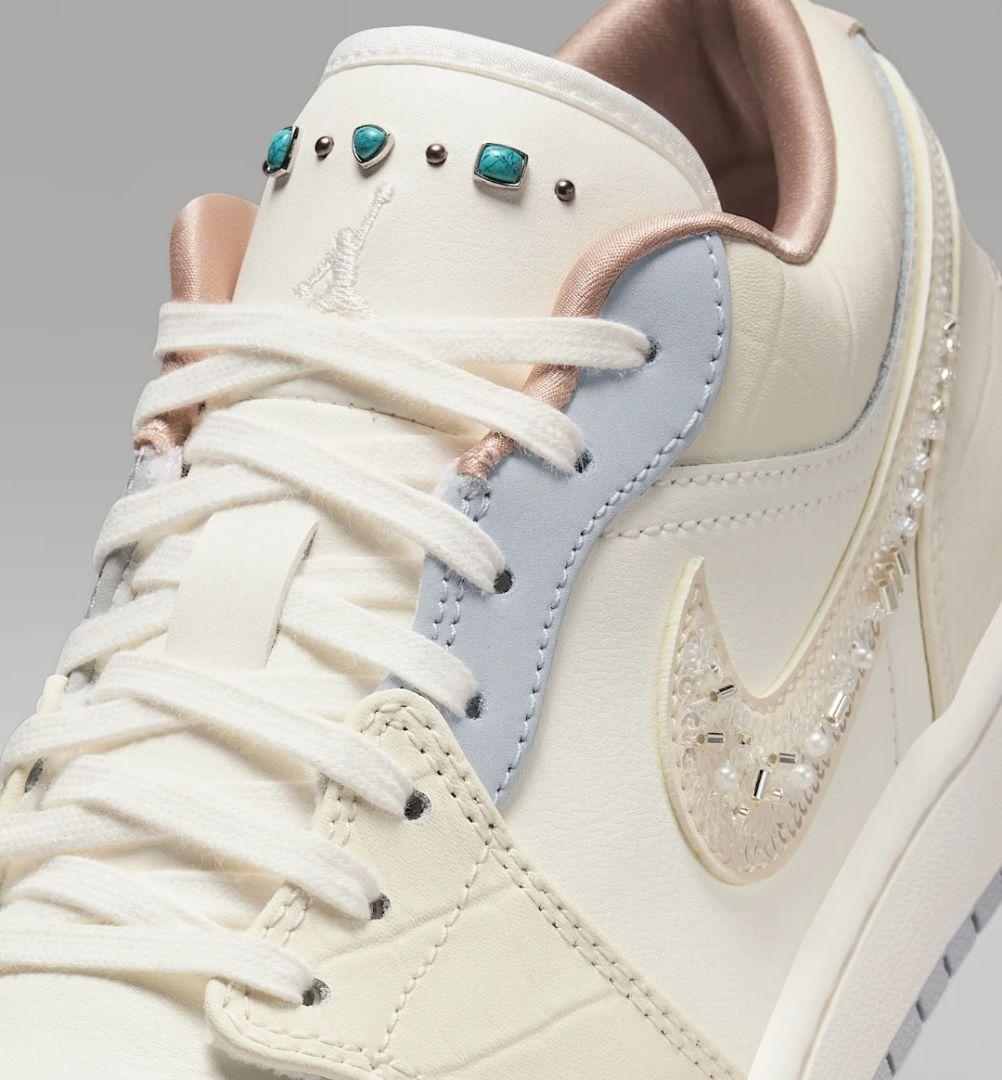 NIKE AIR JORDAN 1 LOW SE ターコイズ パール 27