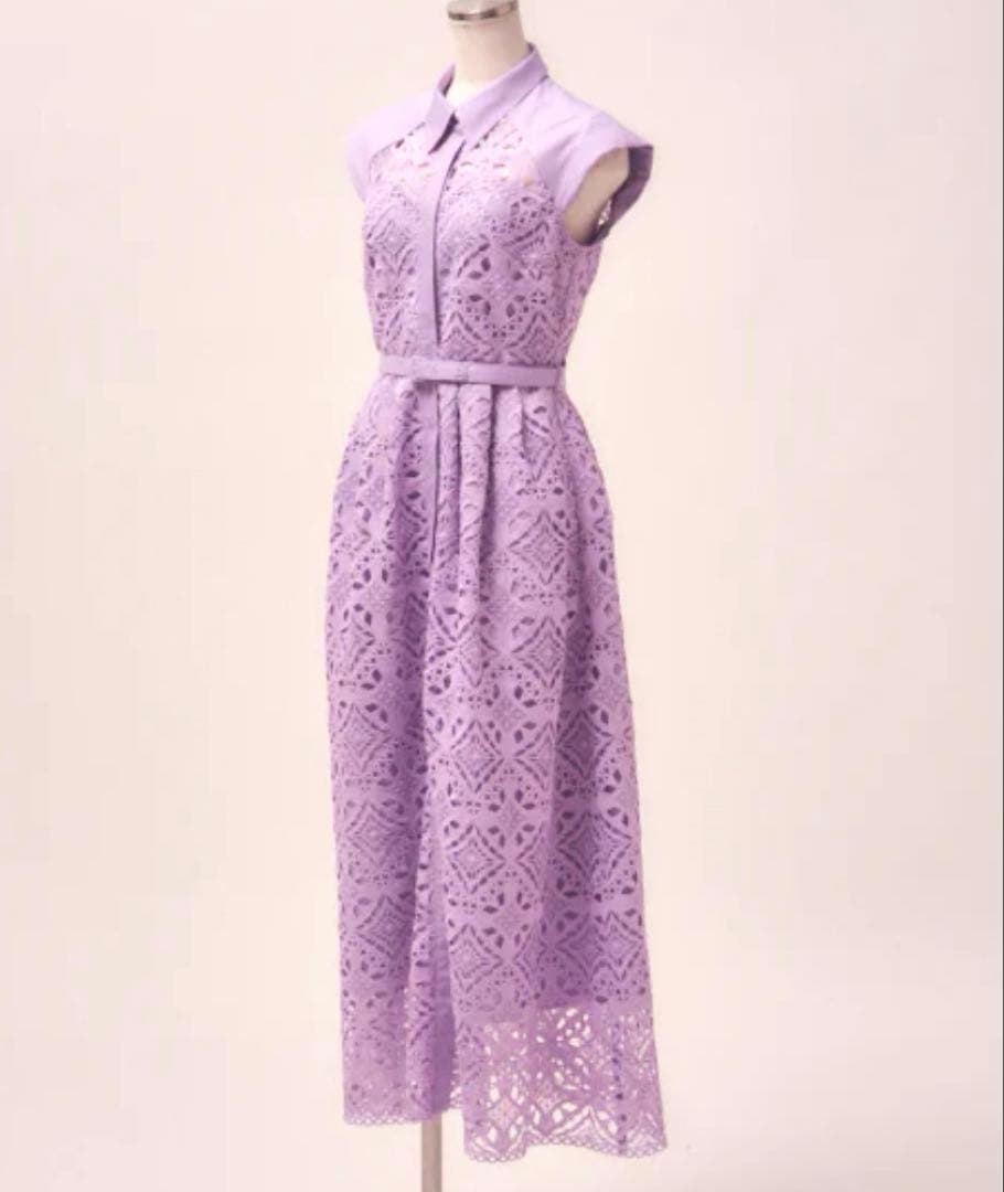 milkさま専用♡ERADIE フレンチケミカルレースシャツドレス