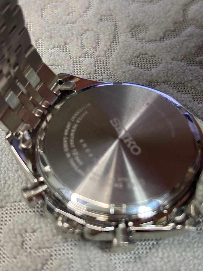 SEIKO クロノグラフ ソーラー(美品)サファイアガラス