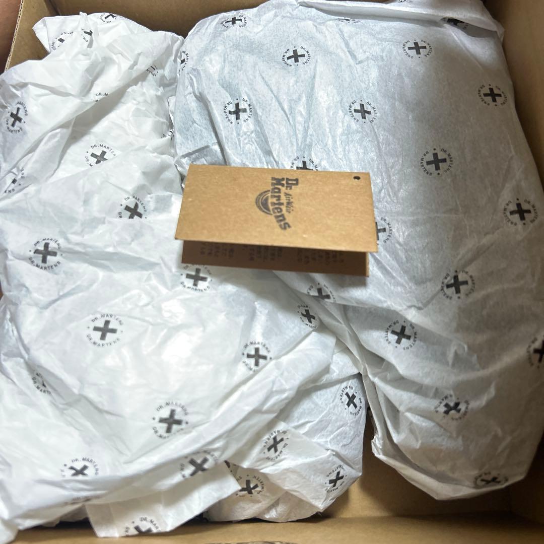 わさび Dr.Martens キッズ8ホールブーツ　グリーン