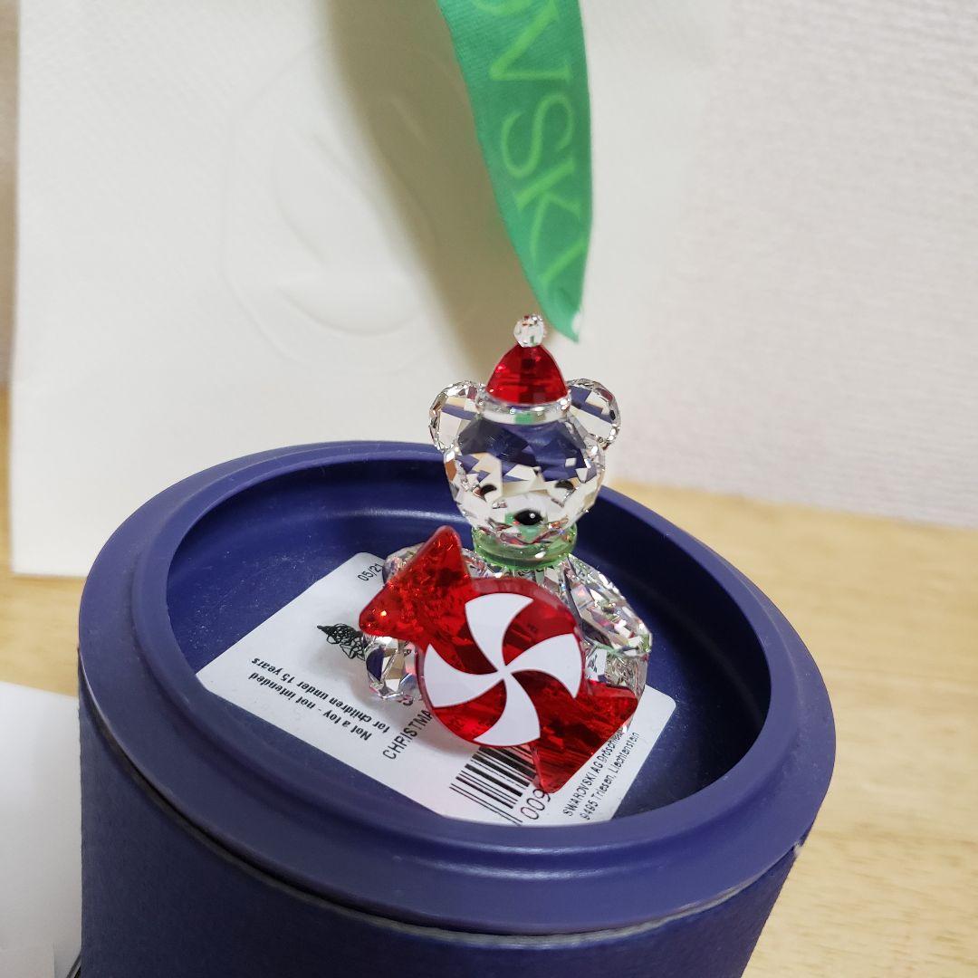 新品未使用 SWAROVSKI クリスマスベアー 2021