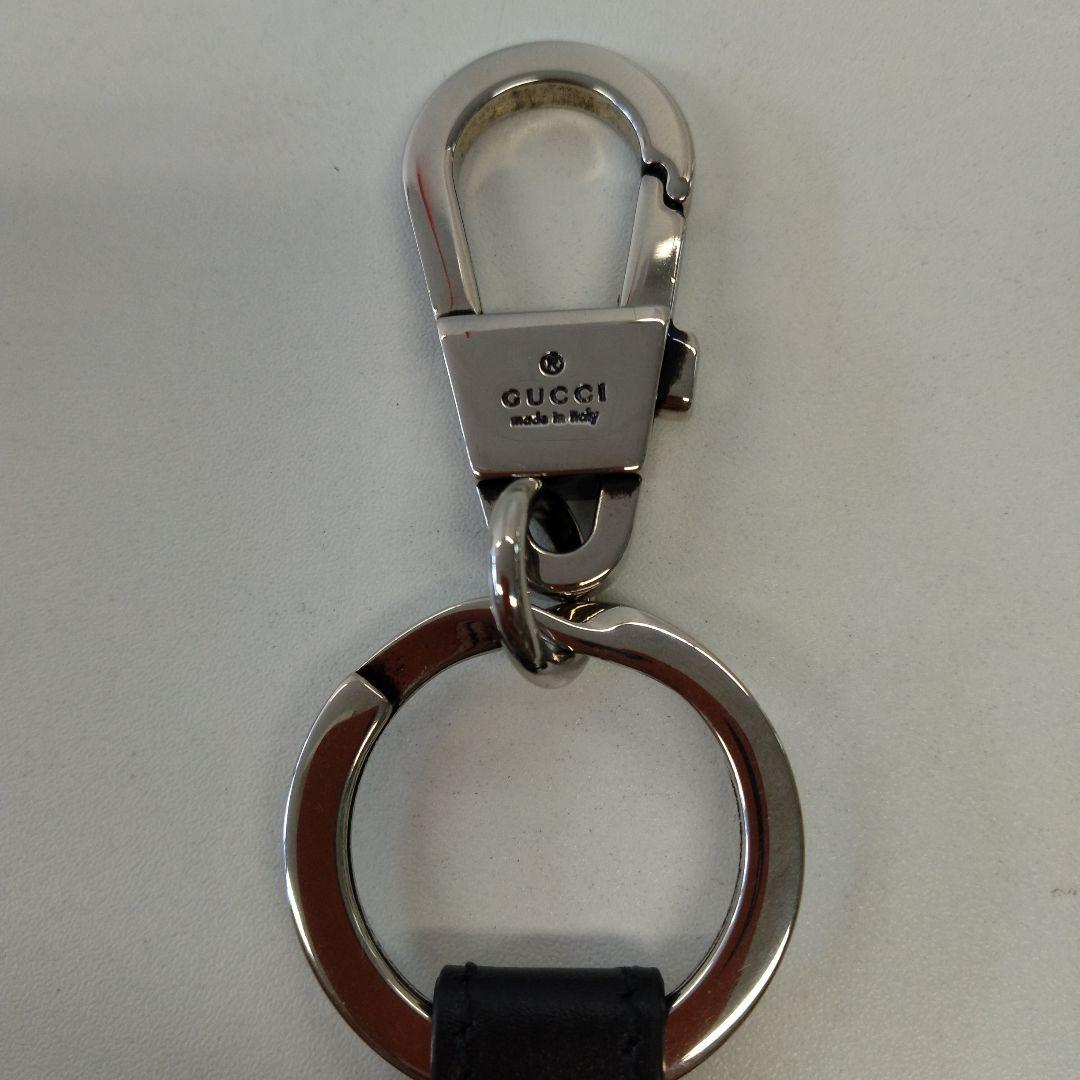 ANR06 グッチ 未使用美品 グッチシマ キーリング キーホルダー