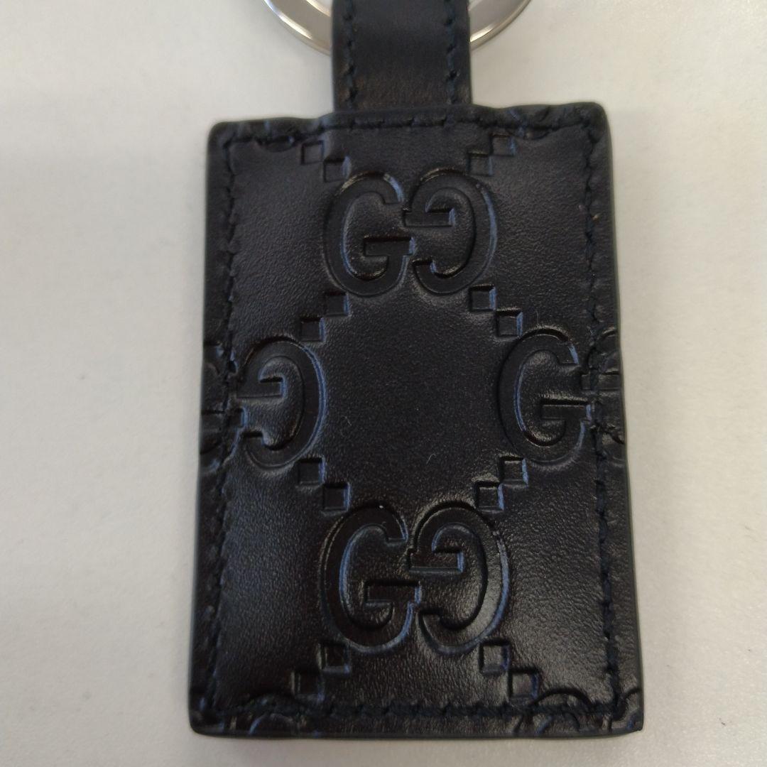 ANR06 グッチ 未使用美品 グッチシマ キーリング キーホルダー