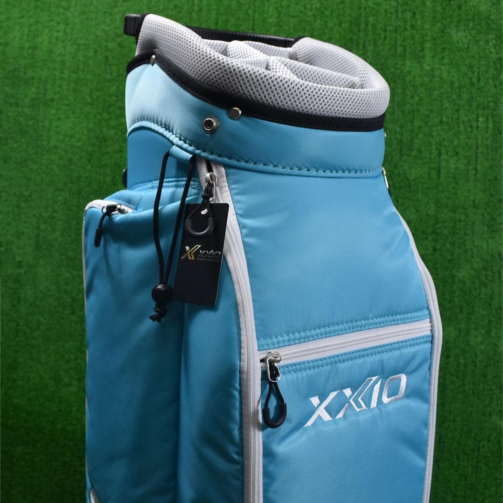 XXIO/ゼクシオ ゴルフ キャディバッグ９.５型【サックス】新品！