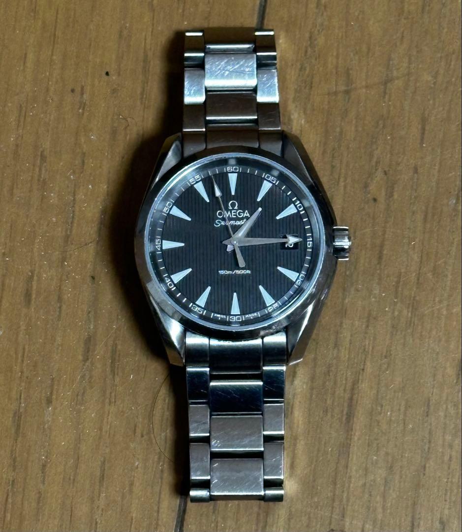 最終価格　omega シーマスター アクアテラ クォーツ 付属品完備