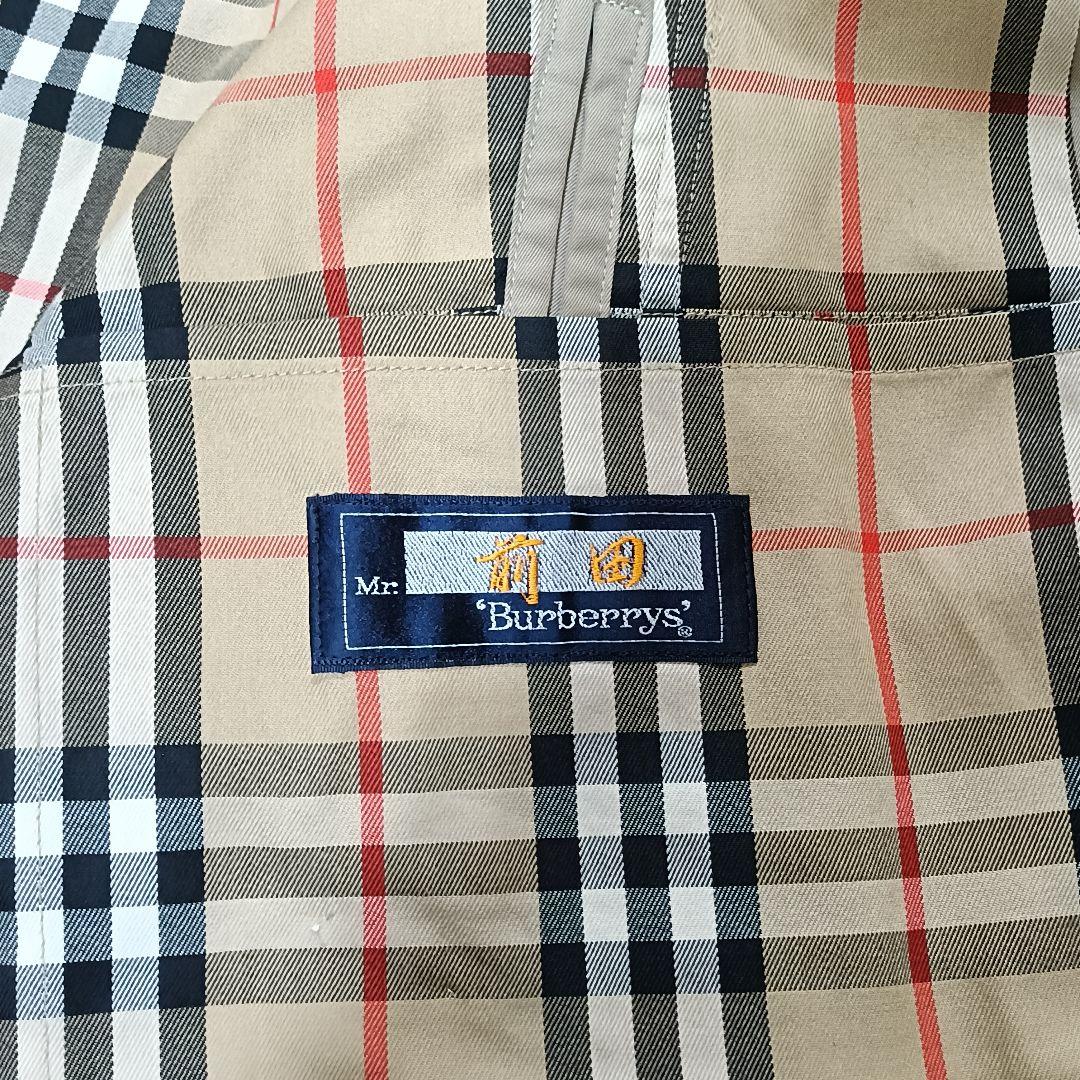 BURBERRYS バーバリー ステンカラーコート ノバチェック メンズ L