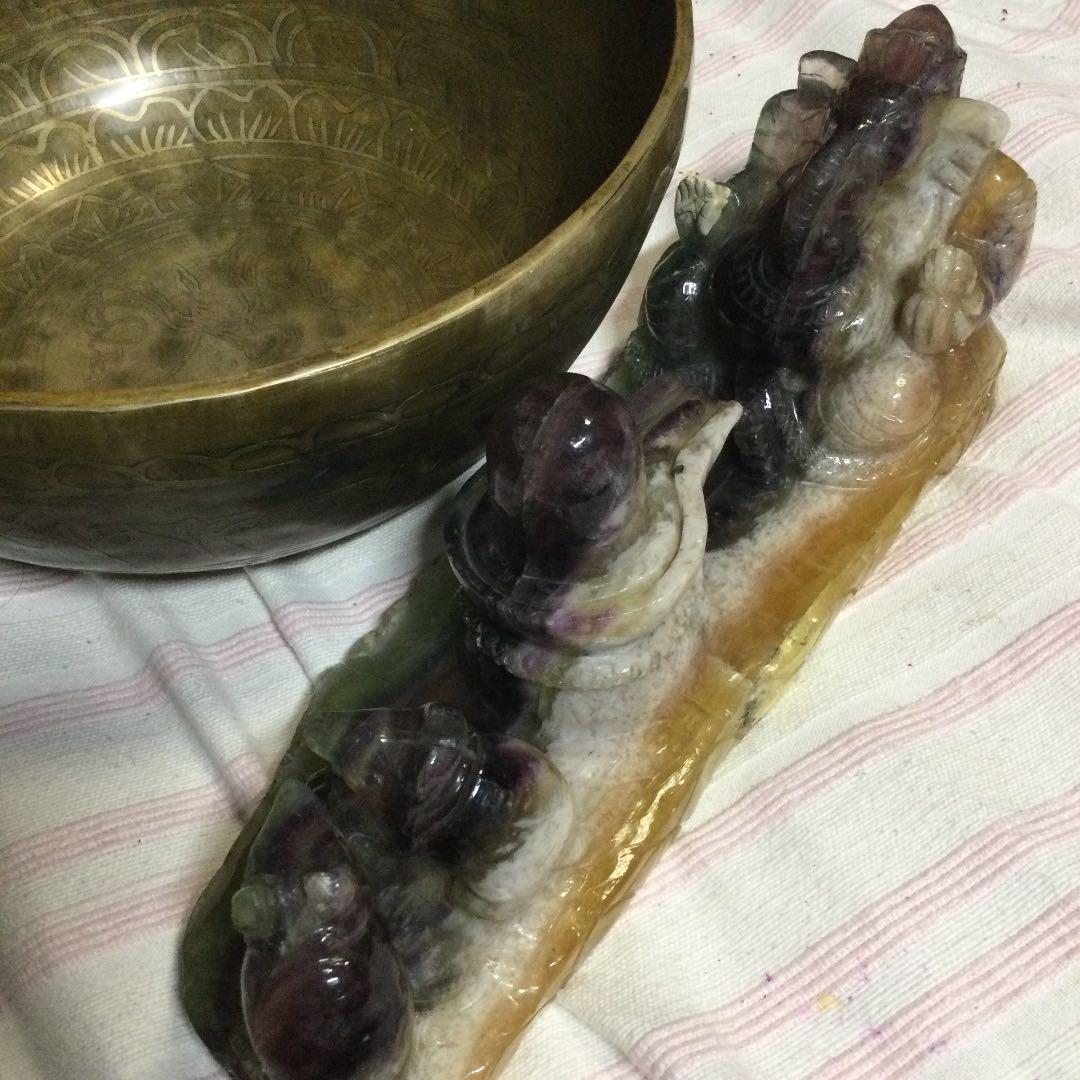 ガネーシャ　シヴァ　リンガム　ネズミ　ラドゥー　の　石