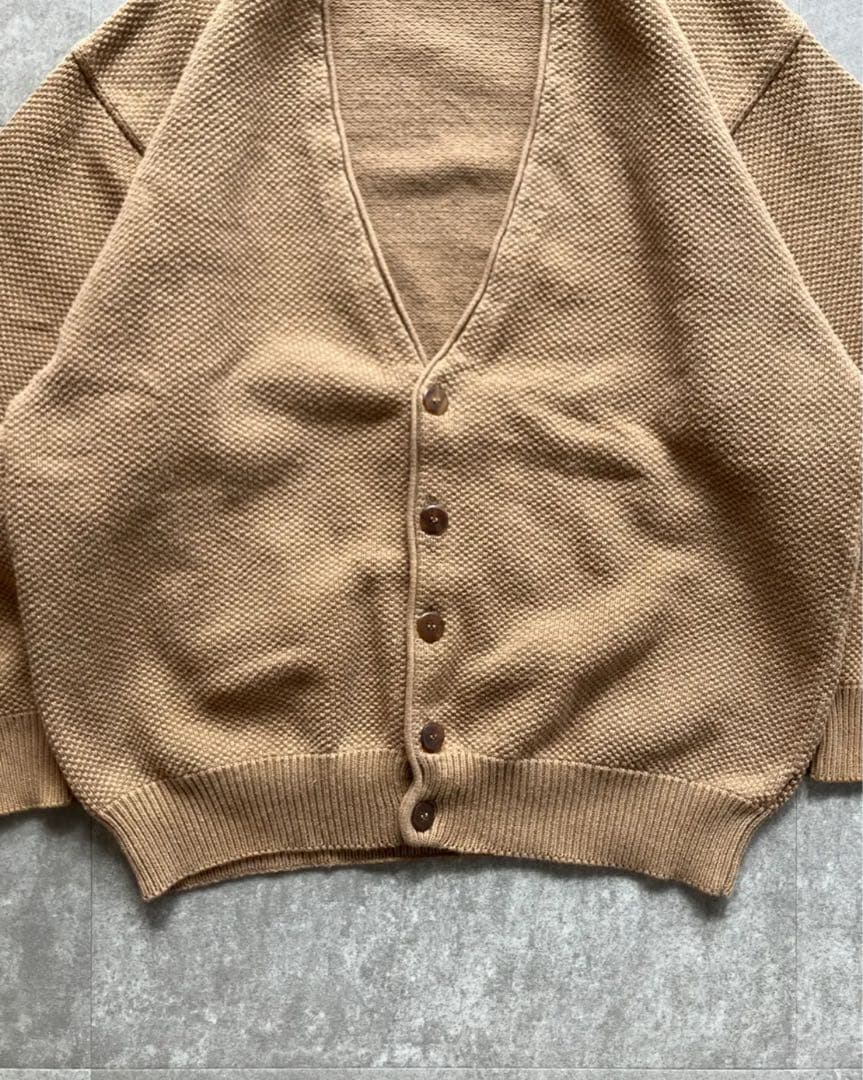 90s old gap ワッフル コットンニット カーディガン