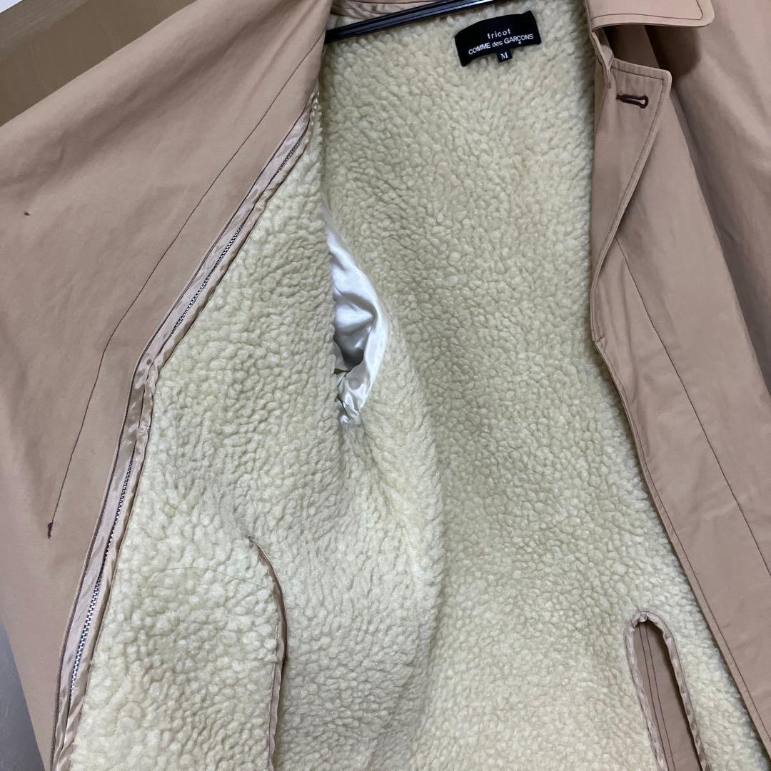 COMME des GARÇONS ベージュ トレンチコート M