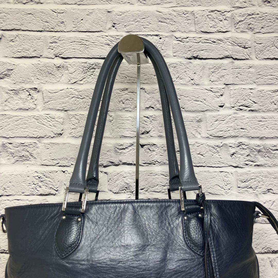 ペッレモルビダ✨メイデンボヤージュ A4 本革 レザー バイカラー トートバッグ