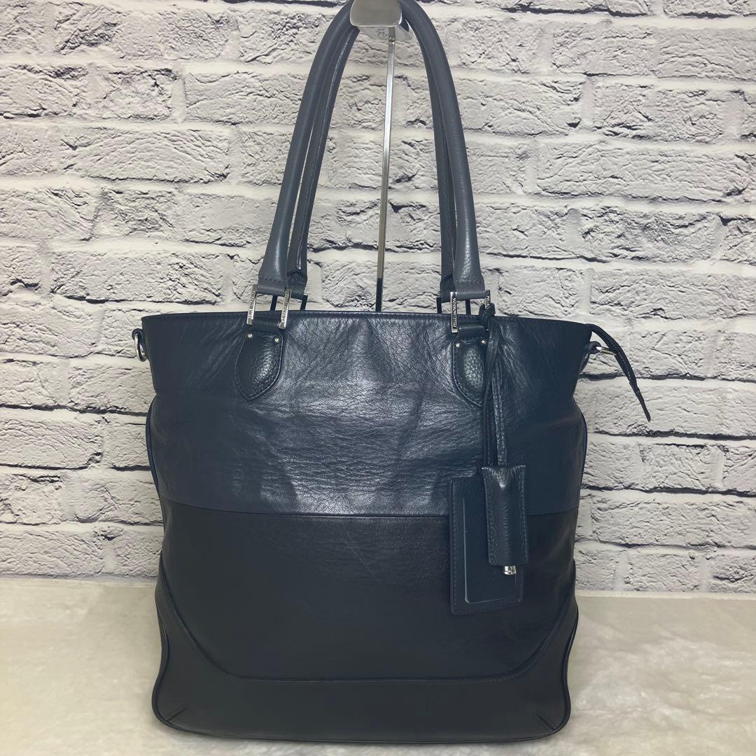 ペッレモルビダ✨メイデンボヤージュ A4 本革 レザー バイカラー トートバッグ