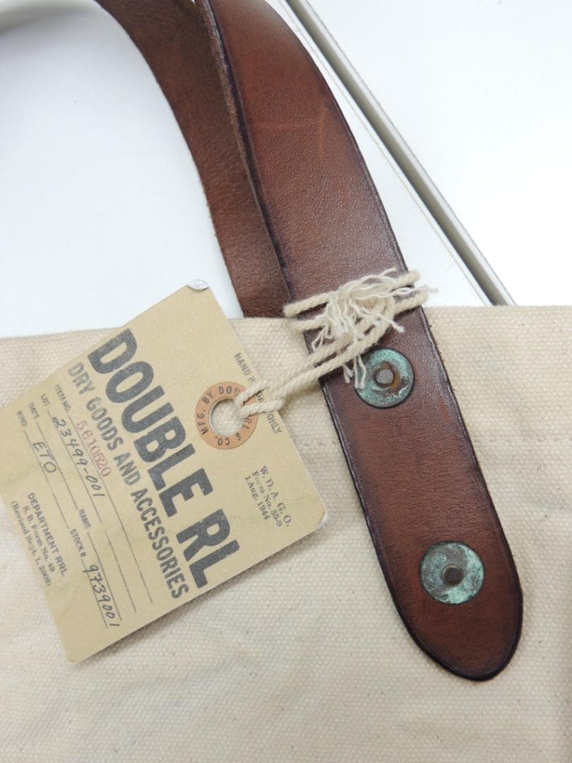 RRL DOUBLE RL MARKET TOTE 2WAY ショルダーバッグ