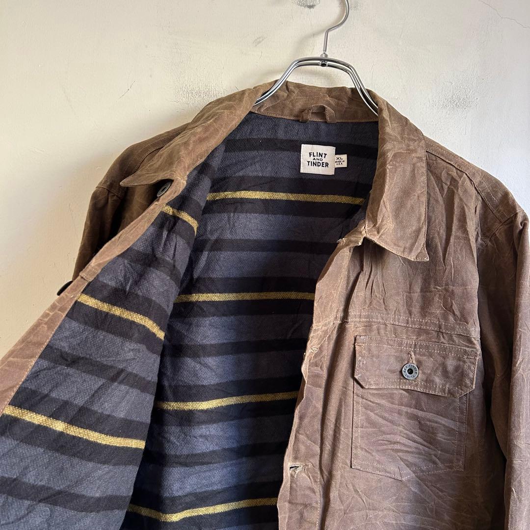 USA製 FLINT AND TINDER 1st オイルドコットン ジャケット