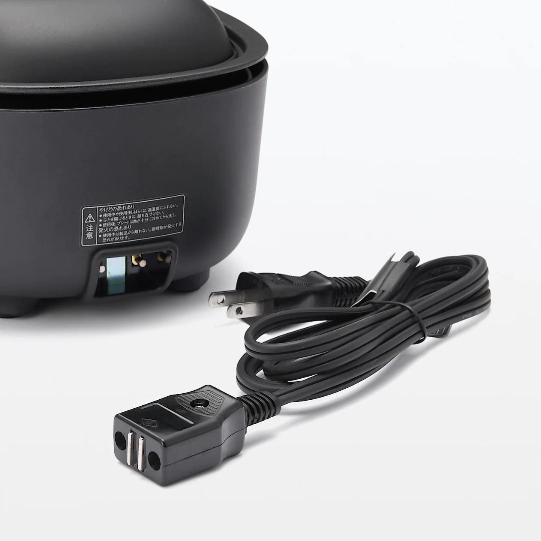 新品未使用 無印良品 MUJI 深型ホットプレート 一人鍋