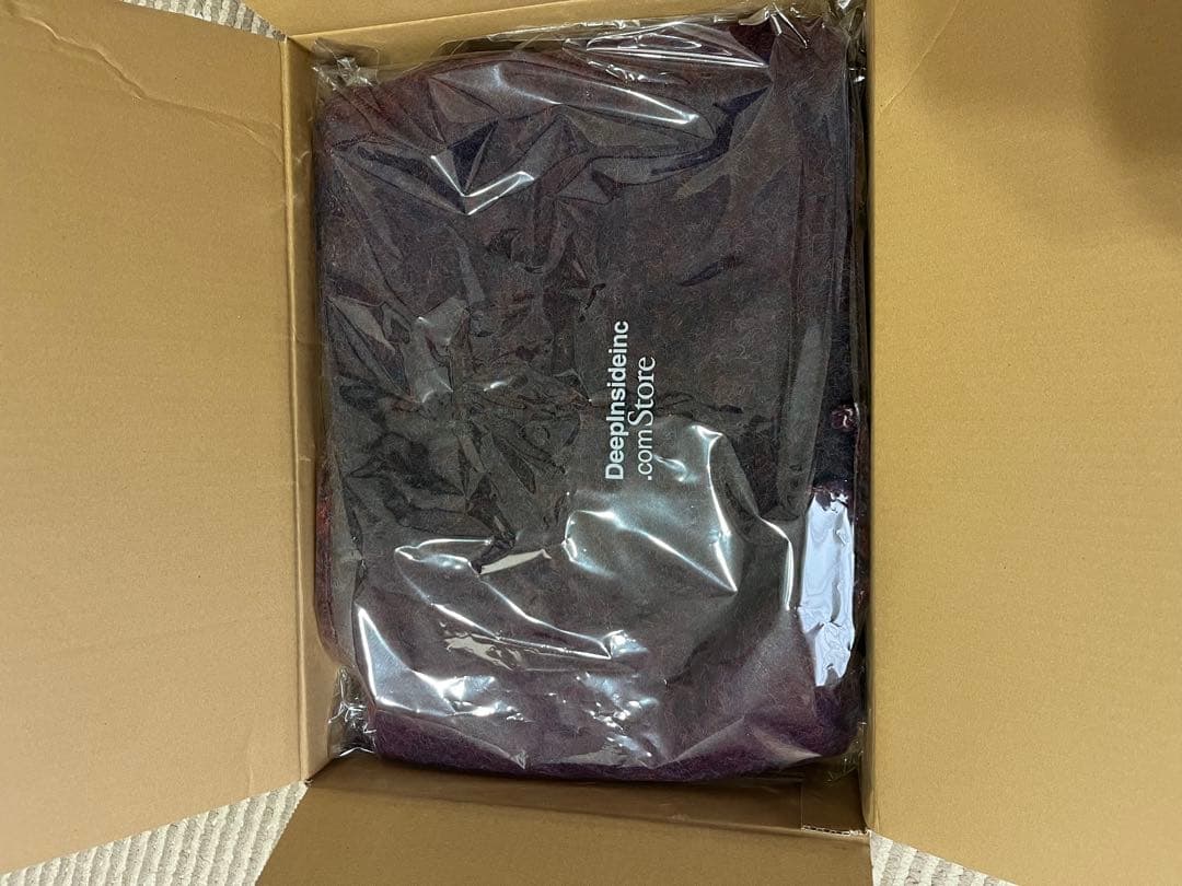 [新品]kamiya Gradient Knit Scarf - RED