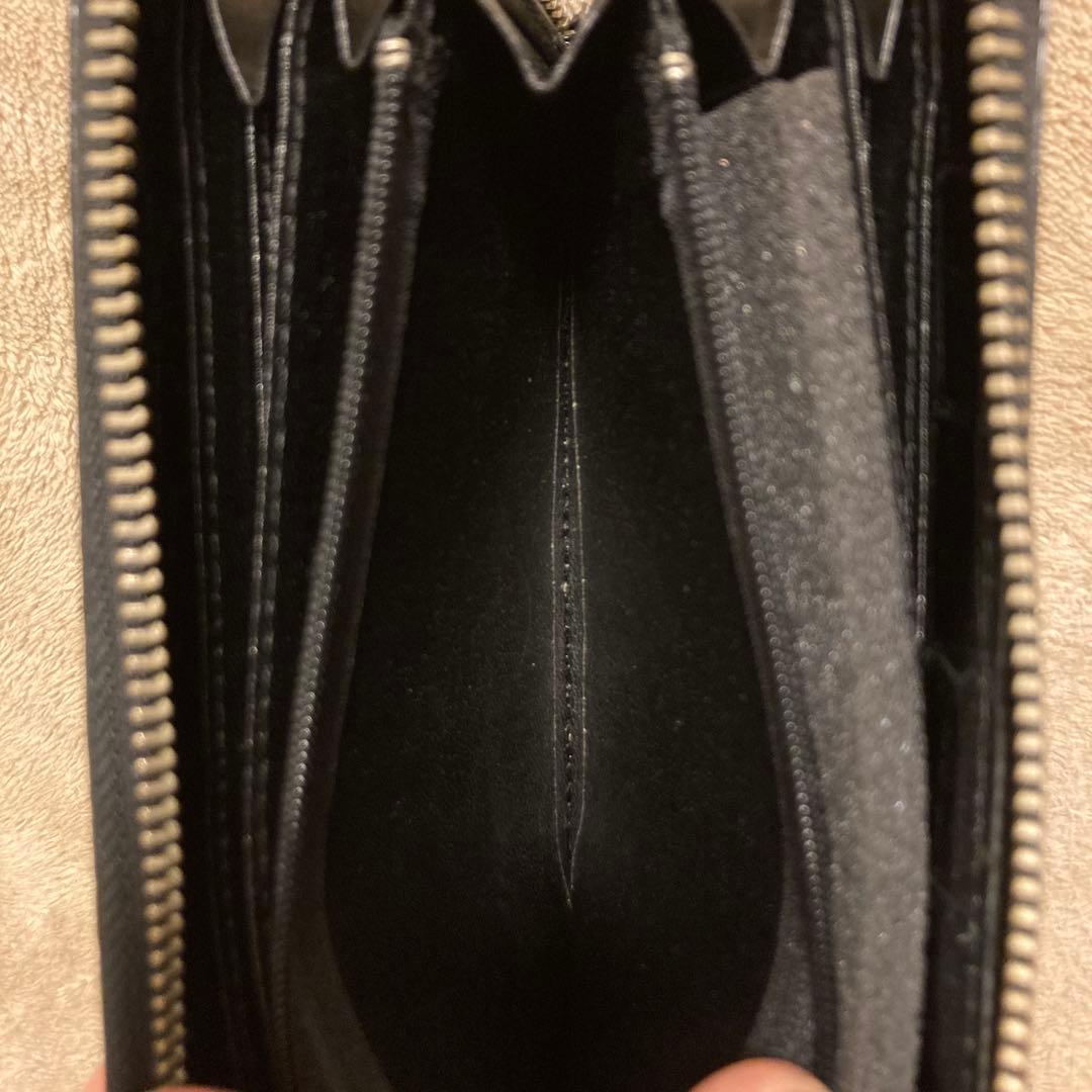 JRA認定品 クロコダイル 長財布 ブラック