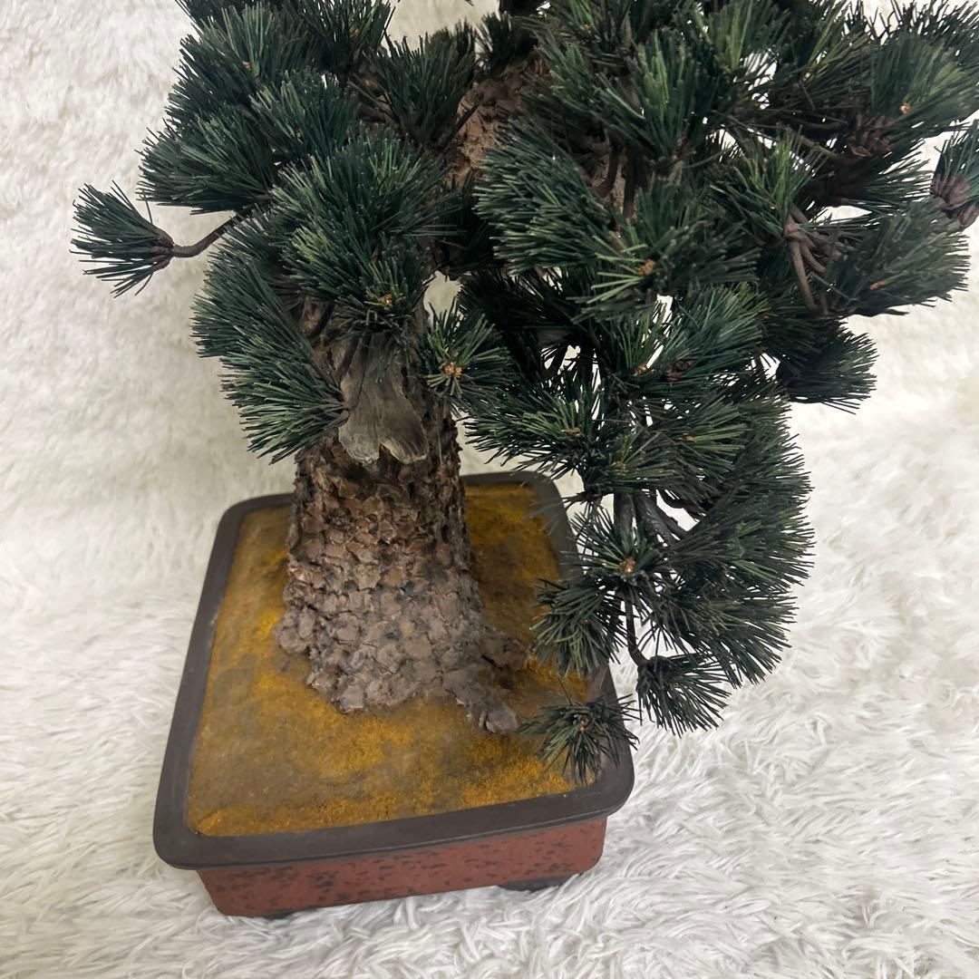 【美品】造花 盆栽 レプリカ 松　ビッグサイズ