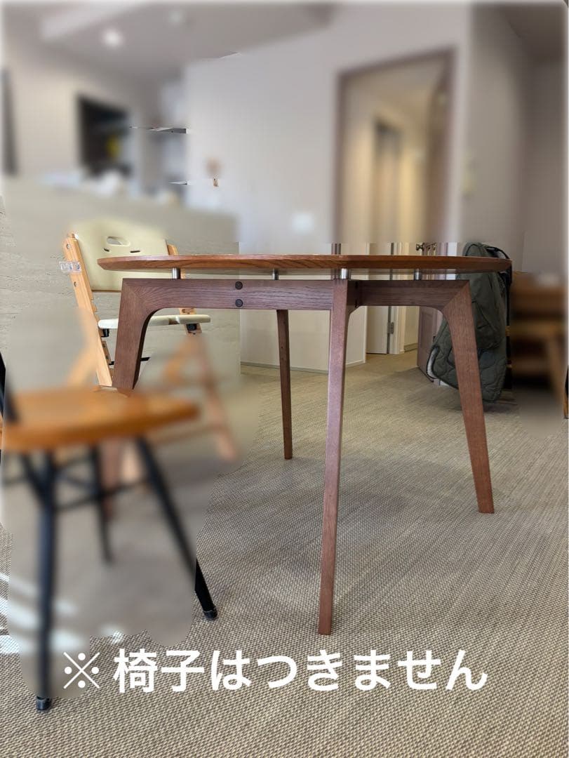 【直接取引】北欧風 ダイニングテーブル 丸テーブル