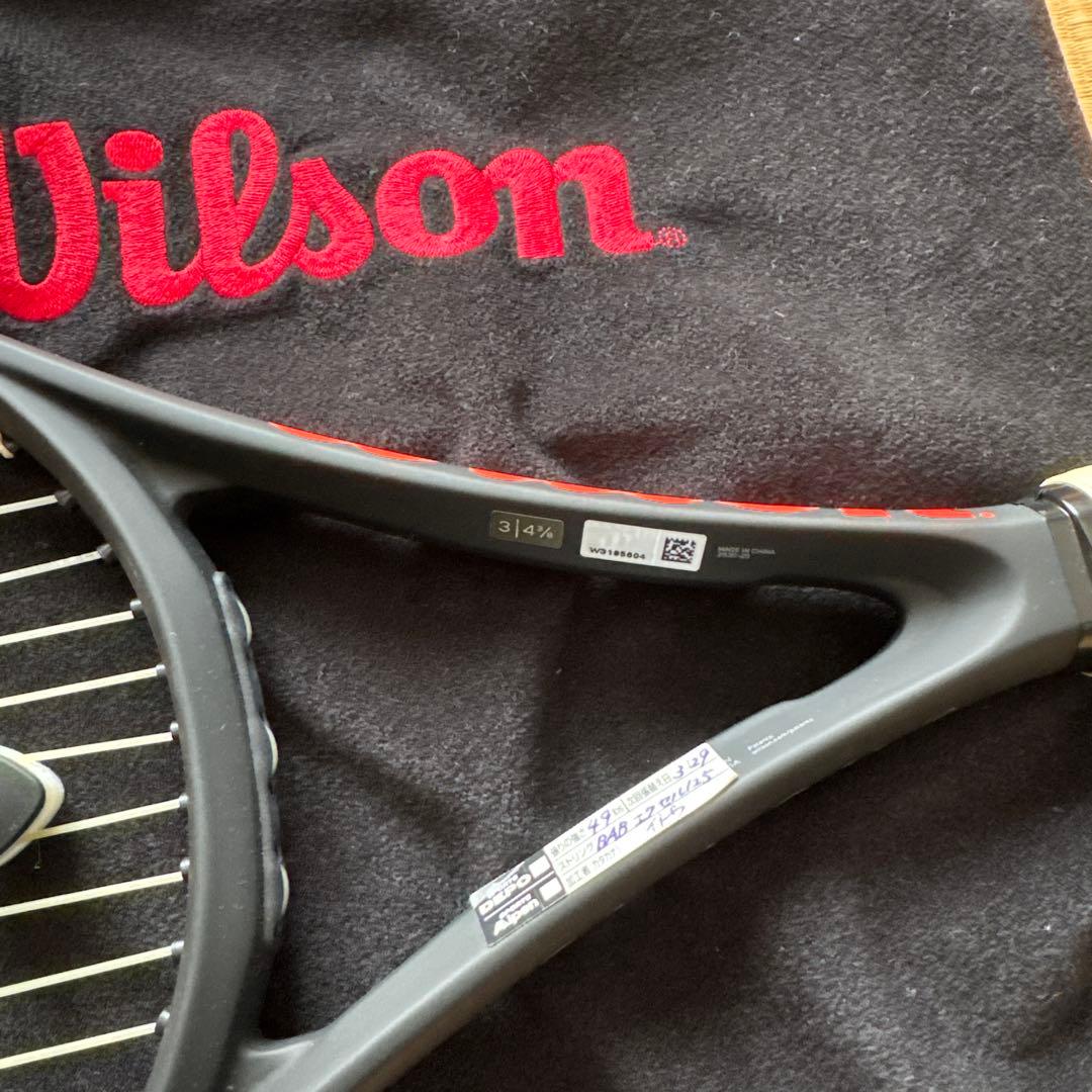 ま*ー様 Wilson CLASH 100S テニスラケット ケース付き