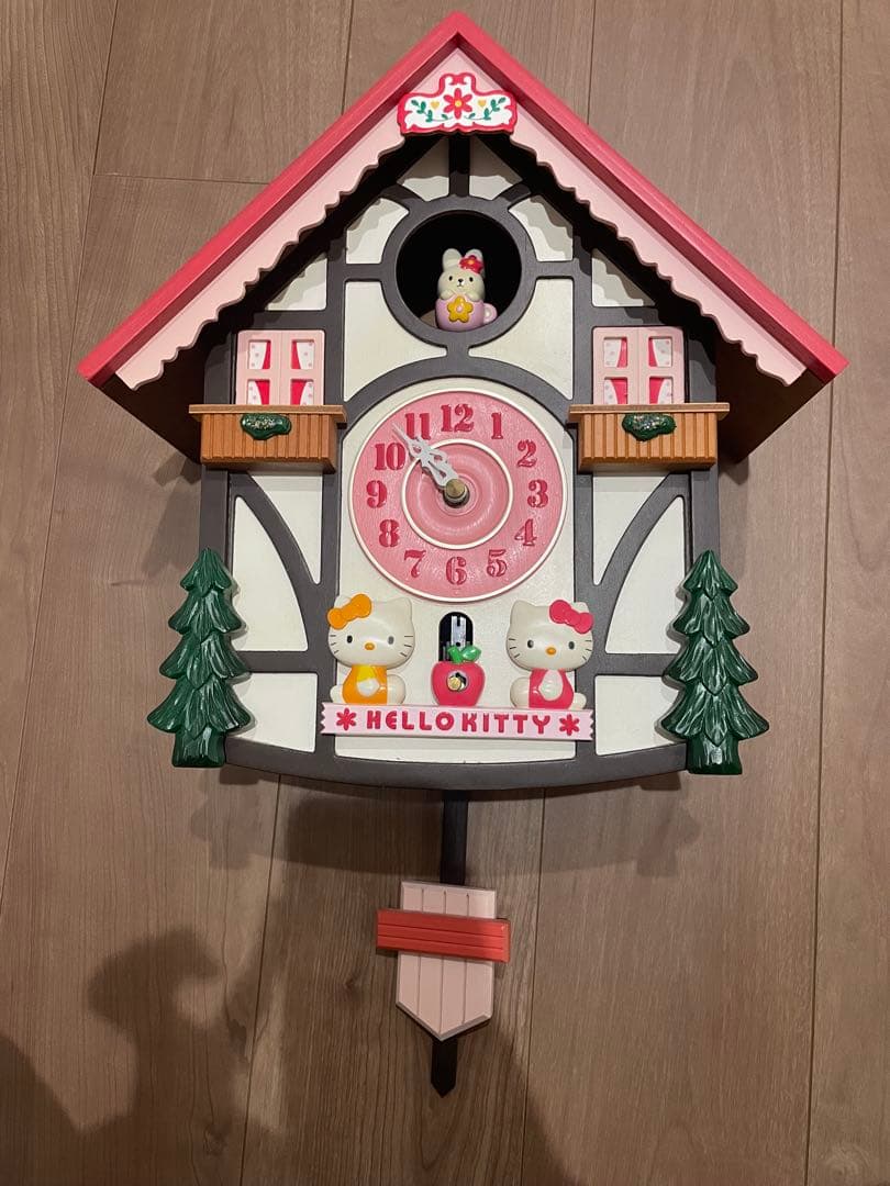 キティちゃん掛け時計⭐︎ビンテージ
