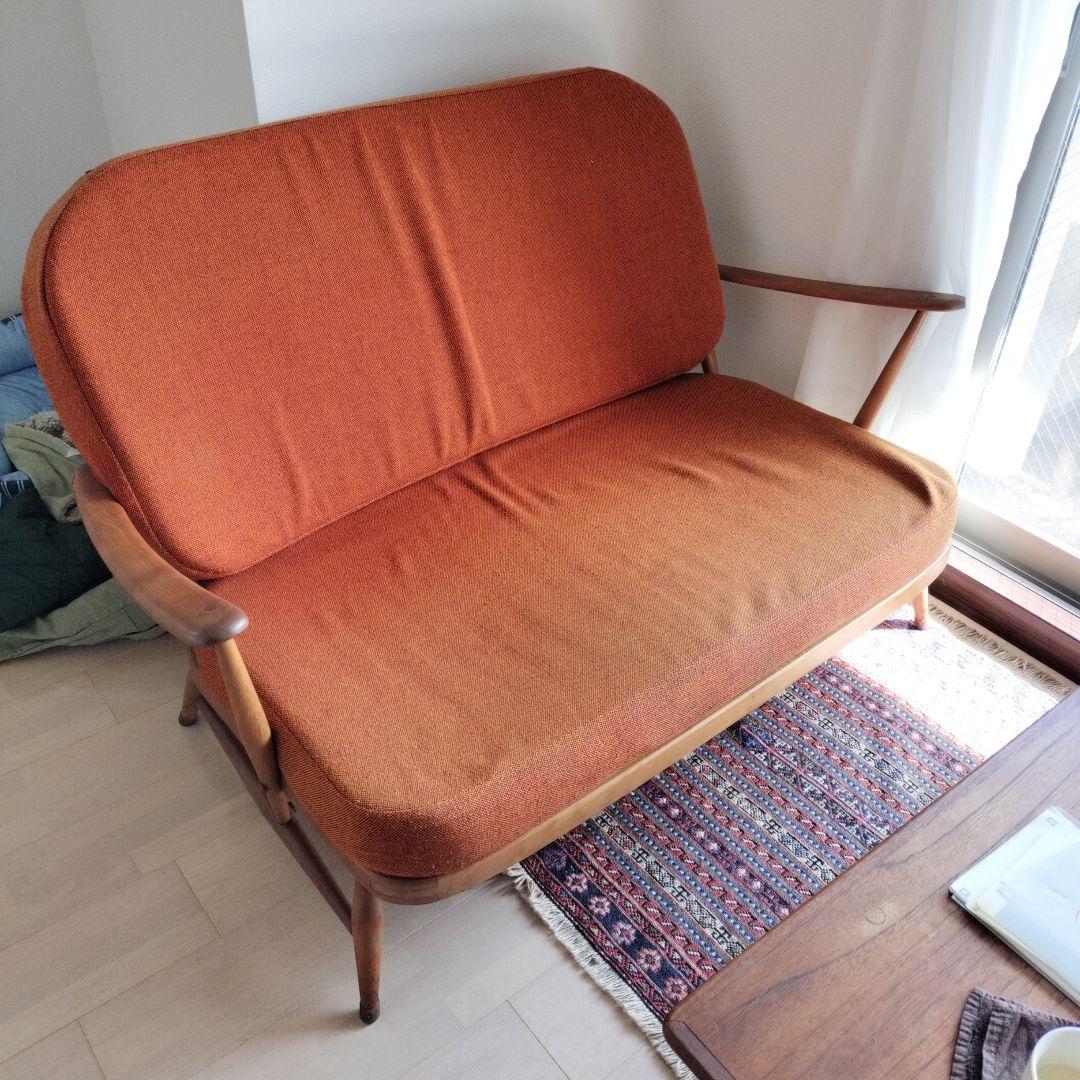 ERCOL アーコール 2人掛けソファ